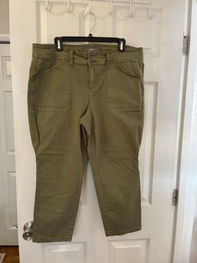 torrid Olive Green Straight Leg Pants